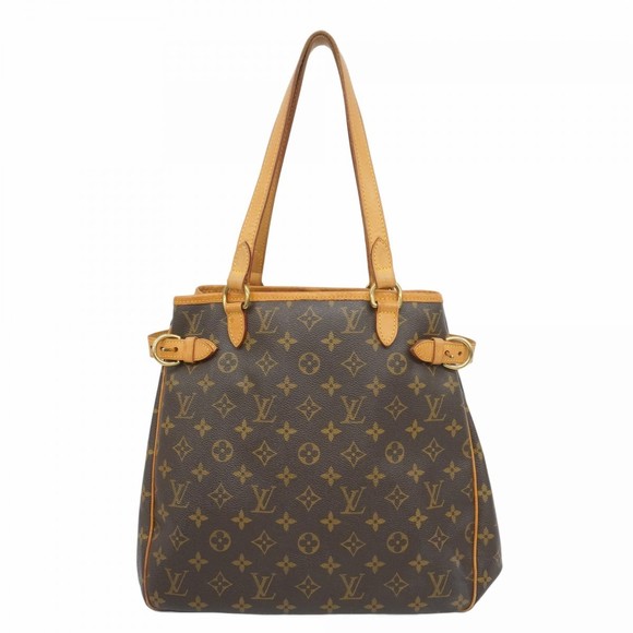 Louis Vuitton Tote Bag Monogram Brown Vertical Batignolles - Picture 1 of 9